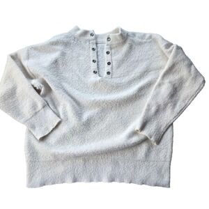 ZARA KNIT Sweater Size S Cream Women‎ Top Fall Clothing